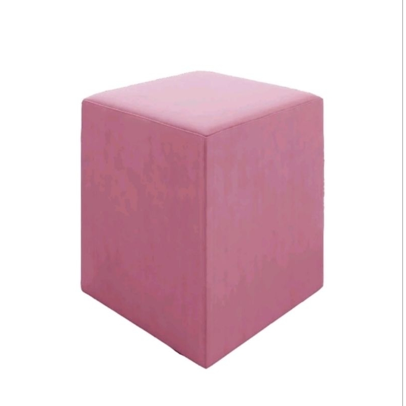 Puff Luxo Cubo | Shopee Brasil
