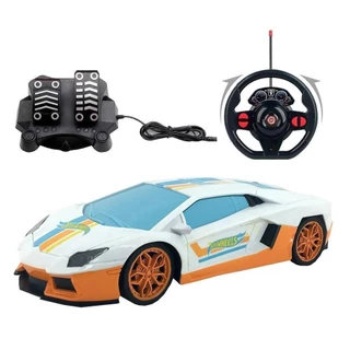 Carrinho Controle Remoto Hot Wheels Turbo Tiger 7 Funções - Candide