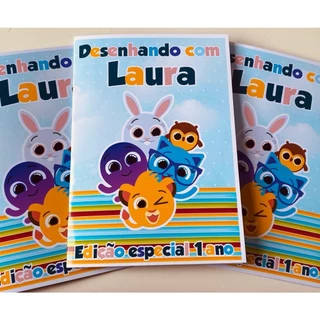 Mini Livrinho de Colorir - Lembrancinha Personalizada - Escolha seu tema
