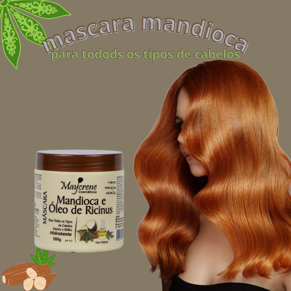 Hidratação Para Crescer O Cabelo, Acelera O Crescimento, Fortalece De ...