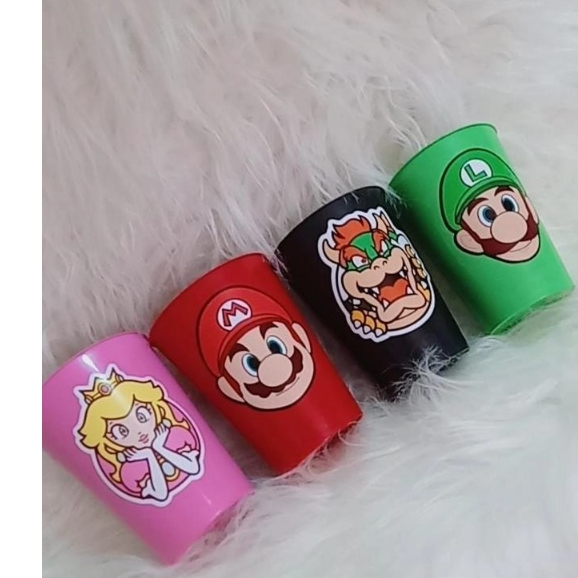 Kit copo plásticos personagens infantis ,festa, aniversario, lembrança, água, suco.