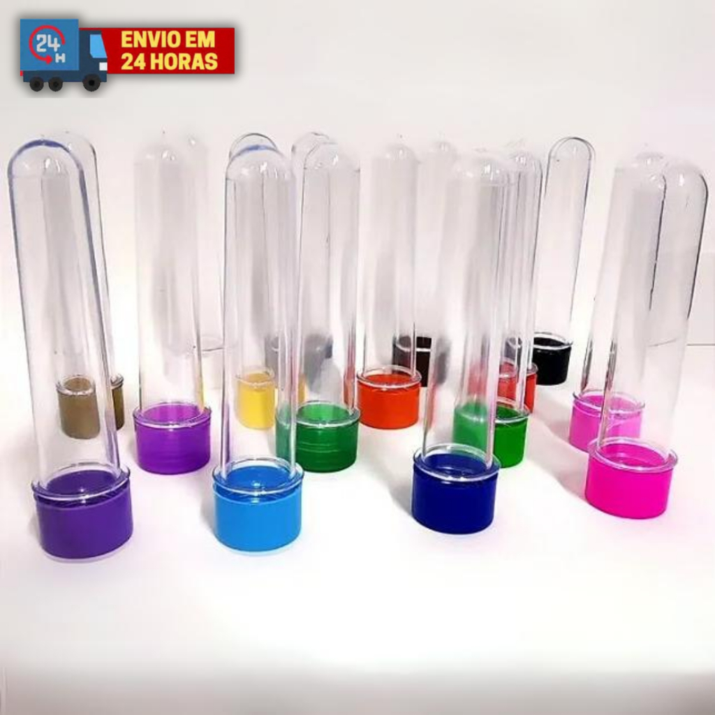 KIT 20 Unidades Tubete 13 Cm ou 8 Cm