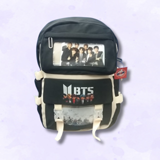 Bolsa Mochila Bts Kpop Bangtan Boys World Membro Escolar em