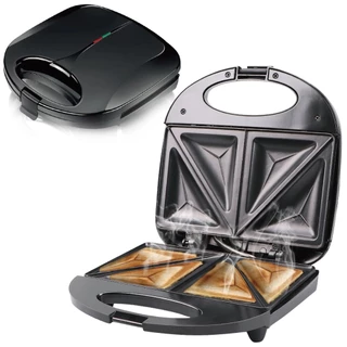 Mini Sanduicheira Elétrica Antiaderente Misto Quente Waffles Lanches