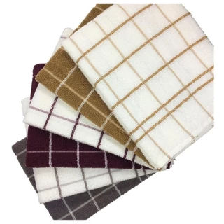 Kit 2 Panos de Prato Copa Chef Premium Atoalhado 100% Algodão Teka - Cor Sortida