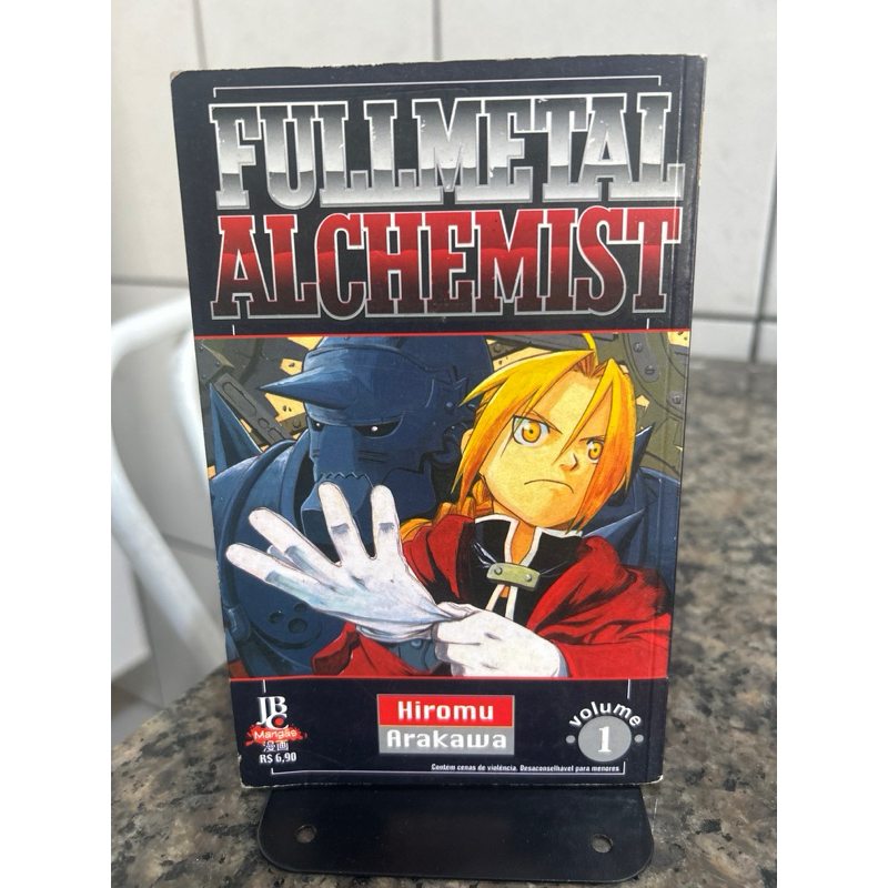 Fullmetal Alchemist volumes avulsos Meio Tanko