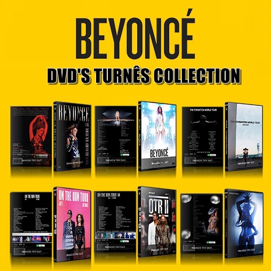DVD BEYONCÉ TURNÊ | Shopee Brasil