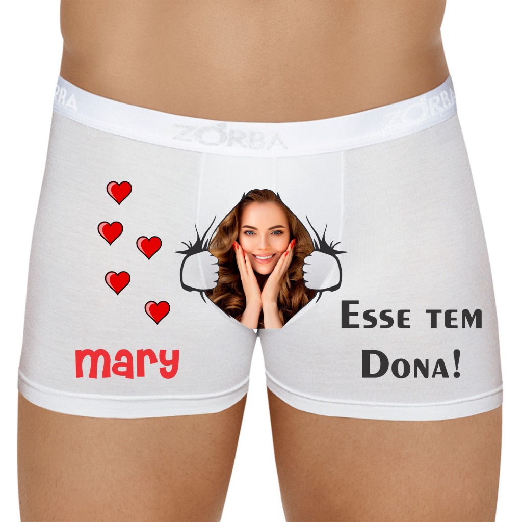 Cueca Personalizada com Foto, Frases Engraçadas e Nomes: Crie sua Própria Experiência Única