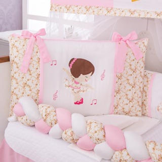 KIT DE BERÇO BAILARINA 3 PEÇAS