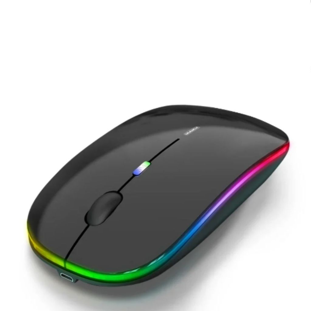 Mouse Wireless Recarregável Led Rgb 2.4 Ghz Sem Fio Barato A PRONTA ENTREGA