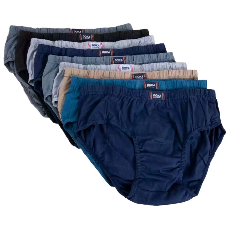 Kit 10 Cuecas Adulto Tradicional 100% Algodão P/M/G/GG Kit 5 cuecas