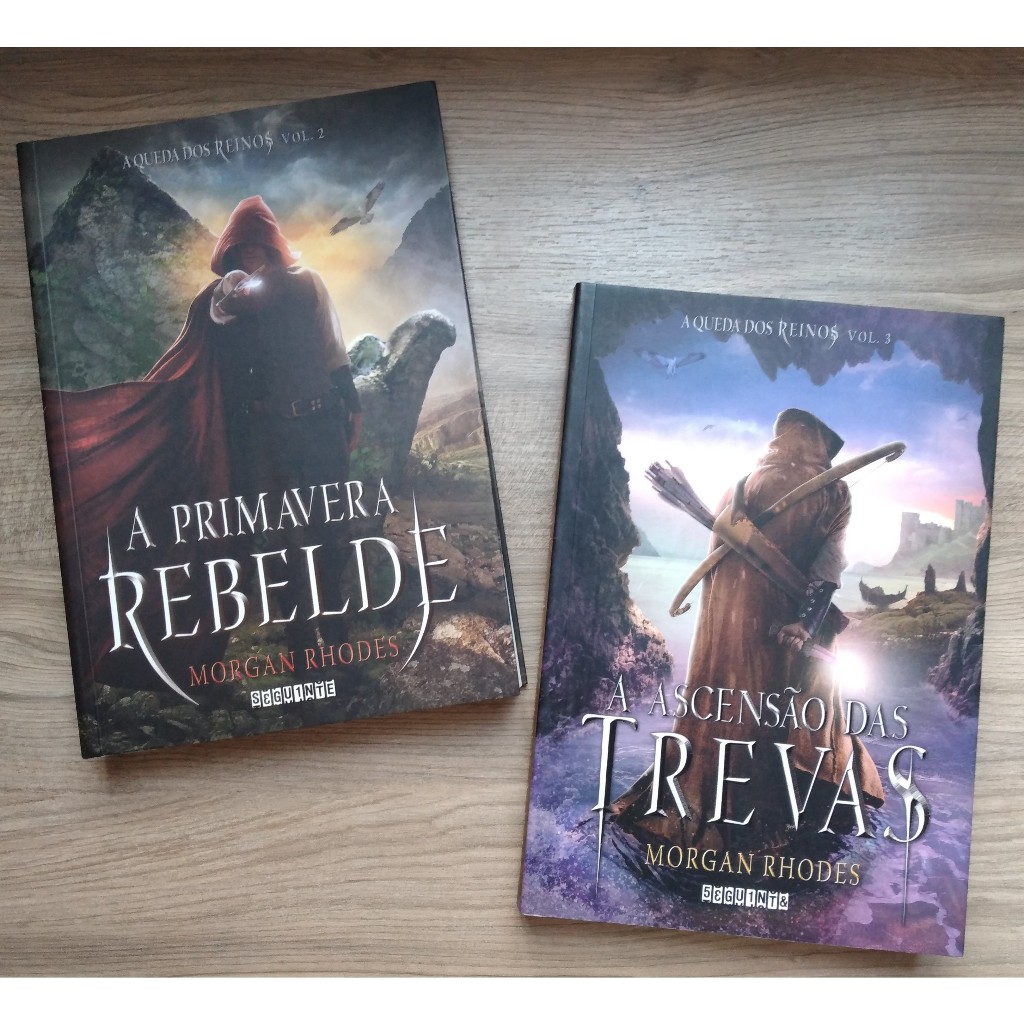 Kit Morgan Rhodes (A primavera rebelde e A ascensão das trevas) LEIA A ...