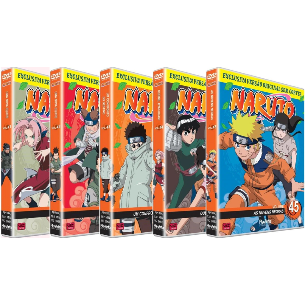 Box dvd Naruto Clássico - Original PlayArte | Shopee Brasil
