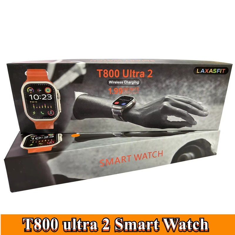 Smartwatch Relógio Inteligente T800 Ultra 2 9 Fitness Watch Para Tela HD Mulheres Homens BT