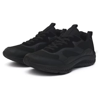 Tênis Tamanho Especial Grande 40 41 42 43 44 45 46 47 48 49 PRETO / PRETO Revior RV1000 Promoção Desconto Oferta Academia Tamanho