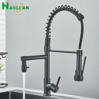 Torneira Gourmet Pia Cozinha Com Extensor Flexível Misturador Monocomando Pull Down Ducha Spray Arejador Articulado Inox