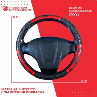 Capa para volante universal massageador confortavél proteção