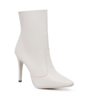 Bota Feminina Cano Médio Salto Alto Bico Fino Elegante - OFERTA