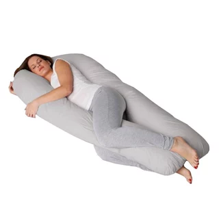 Travesseiro de corpo para Gestante Gravida 1,20x60 micropercal  200 fios Promoção em Oferta na Shopee