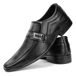 Sapato Social Tradicional Masculino Preto