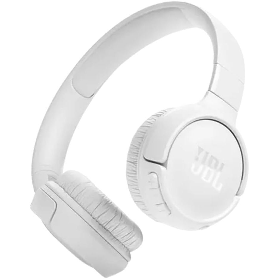 Fone de Ouvido JBL Tune 520BT Bluetooth Até 57hrs APP Comando de Voz - Branco