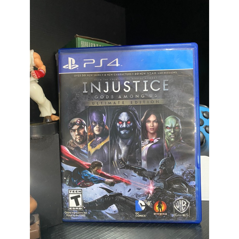 Jogo PS4 Injustice Gods Among Us (Ultimate Edition) Mídia Física Usado