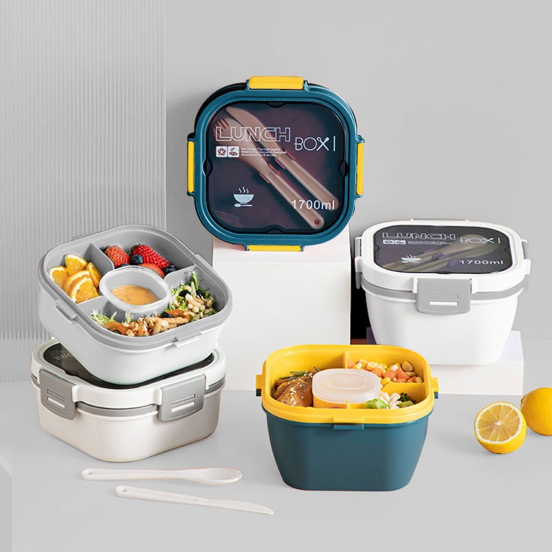 Pote De Marmita Lunch Box 1700 ml Com Talher 008