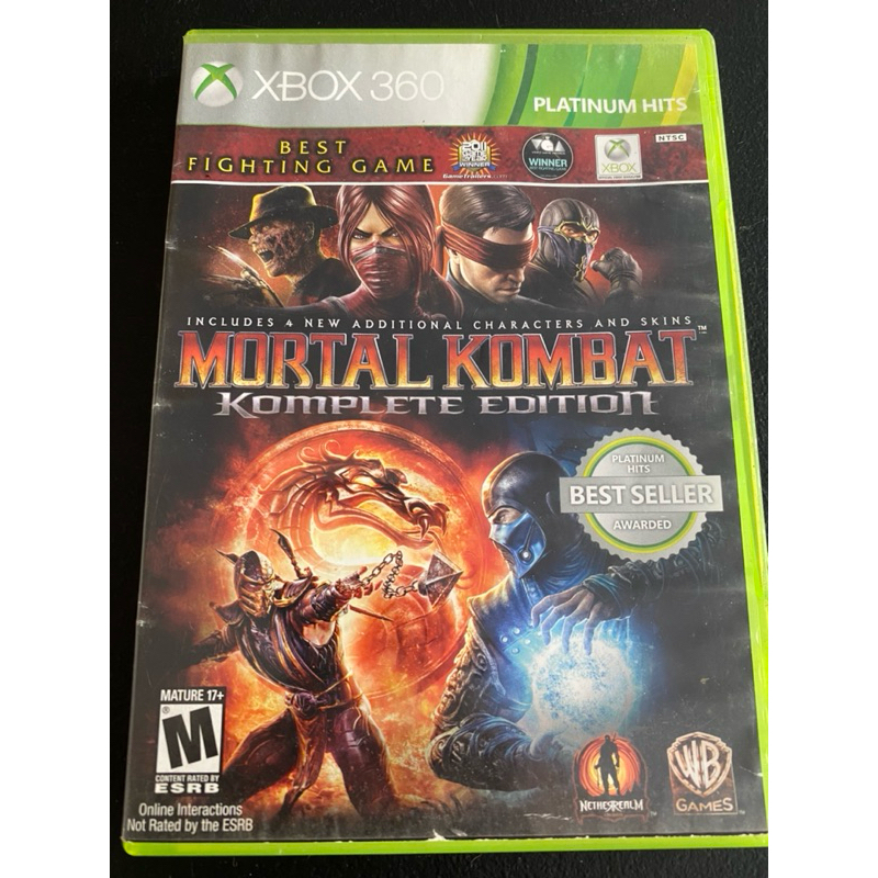 Mortal Kombat Komplete Edition X Box 360