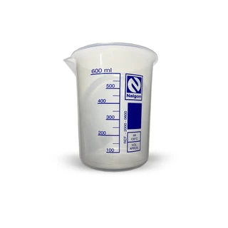 Becker Bequer Graduado de Plástico 600ml