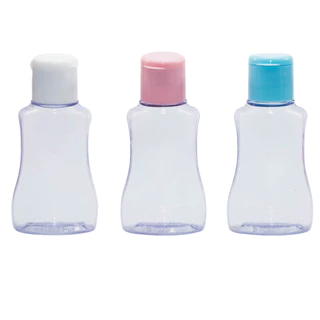 20 Frascos 30 Ml Vazio Hidratante Shampoo Álcool Gel Lembrancinha - Tampa FlipTop