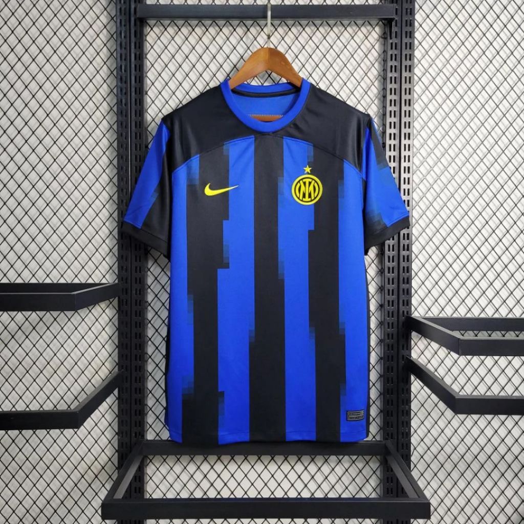 CAMISA INTER DE MILÃO 2023/24 | Shopee Brasil