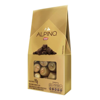 Bombom Chocolate Alpino Nestlé 195g