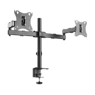 Suporte 2 Monitores Duplo Braço Articulado Fixa Mesa Vesa