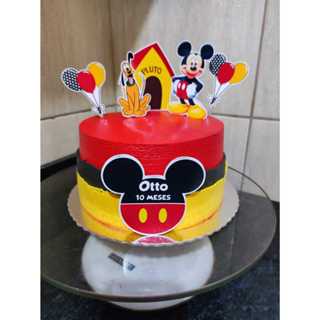 Topo de bolo Mickey