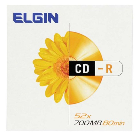 Kit 10 CD-R Gravável - Elgin