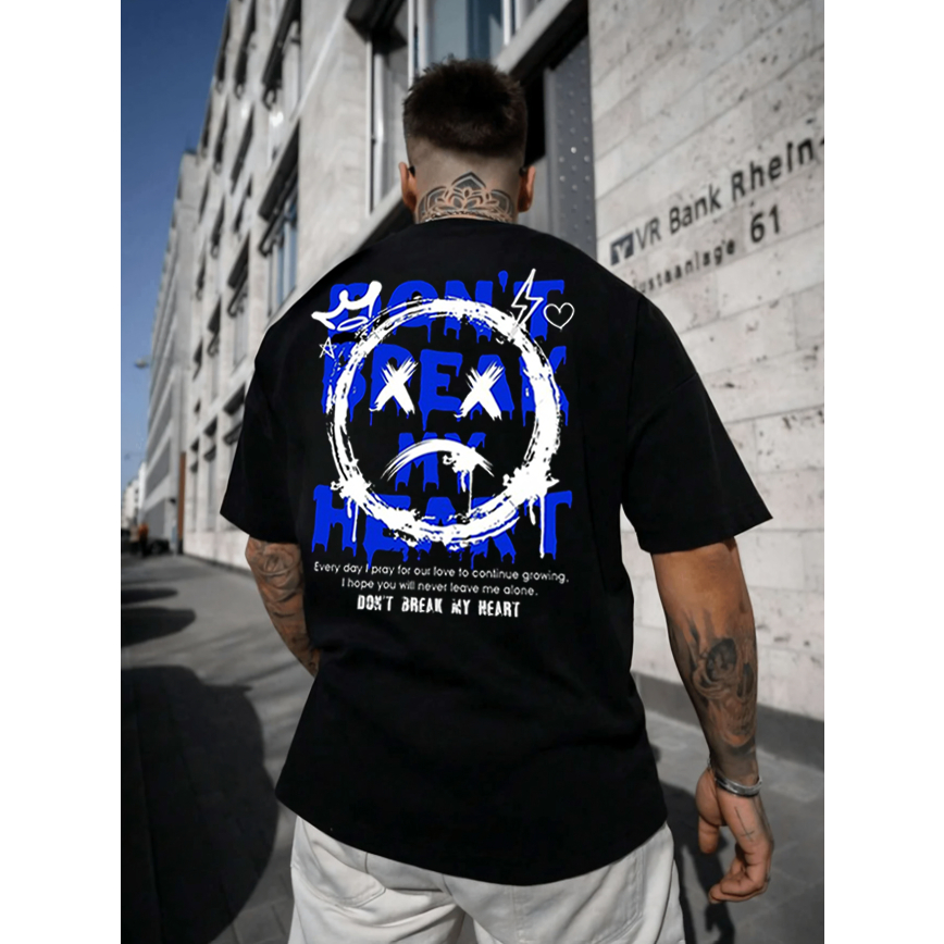 Camiseta Oversized Masculina e Feminina Streetwear