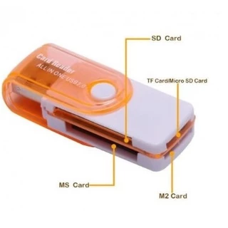 Pendrive Card Reader USB Adaptador/Cartão Memória SD e Micro SD