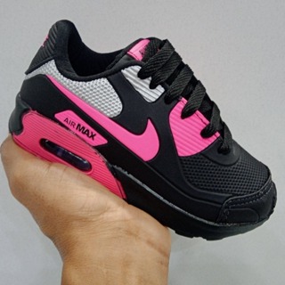 Air max 90 preto hotsell e rosa