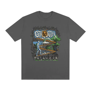 Camiseta Streetwear Estampada Growth Comfort Manga Curta Cores Diversas