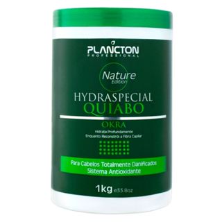 Máscara de quiabo hidratação capilar para pós química de 1kg
