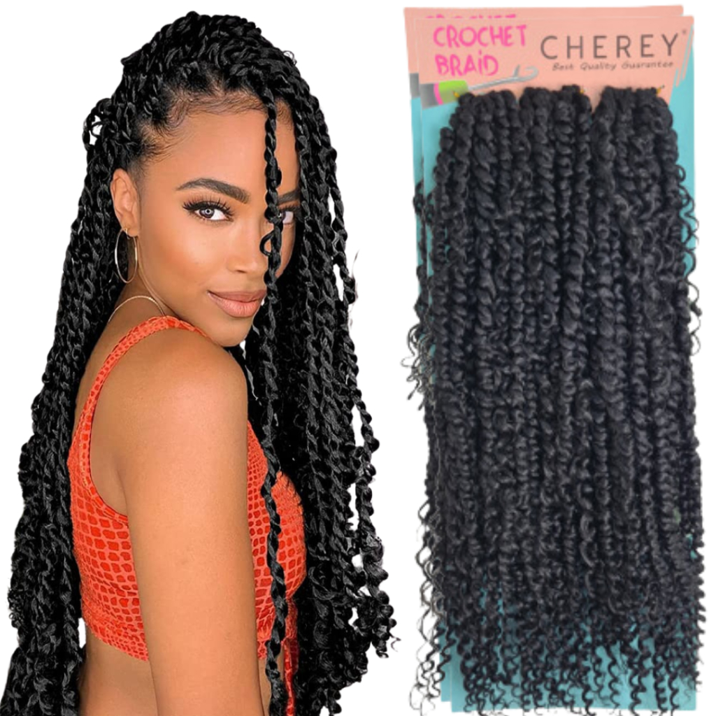 Boho Passion Cabelo Crochet Braids Longo Curl Trança 300g | Shopee
