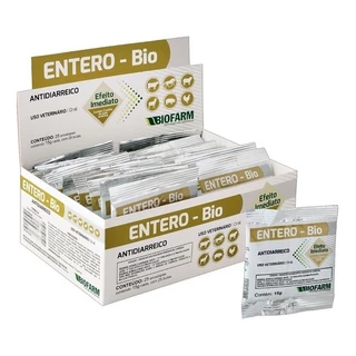 Kit c/ 5 Entero-bio sachê | Anti diarreico | Biofarm
