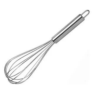Batedor Fue 25 Cm Ou 29Cm de Ovos Inox 6 Fios Prático E Útil De Se Usar Para Cozinha  Para Massas Ovos E Bolos em Oferta na Shopee