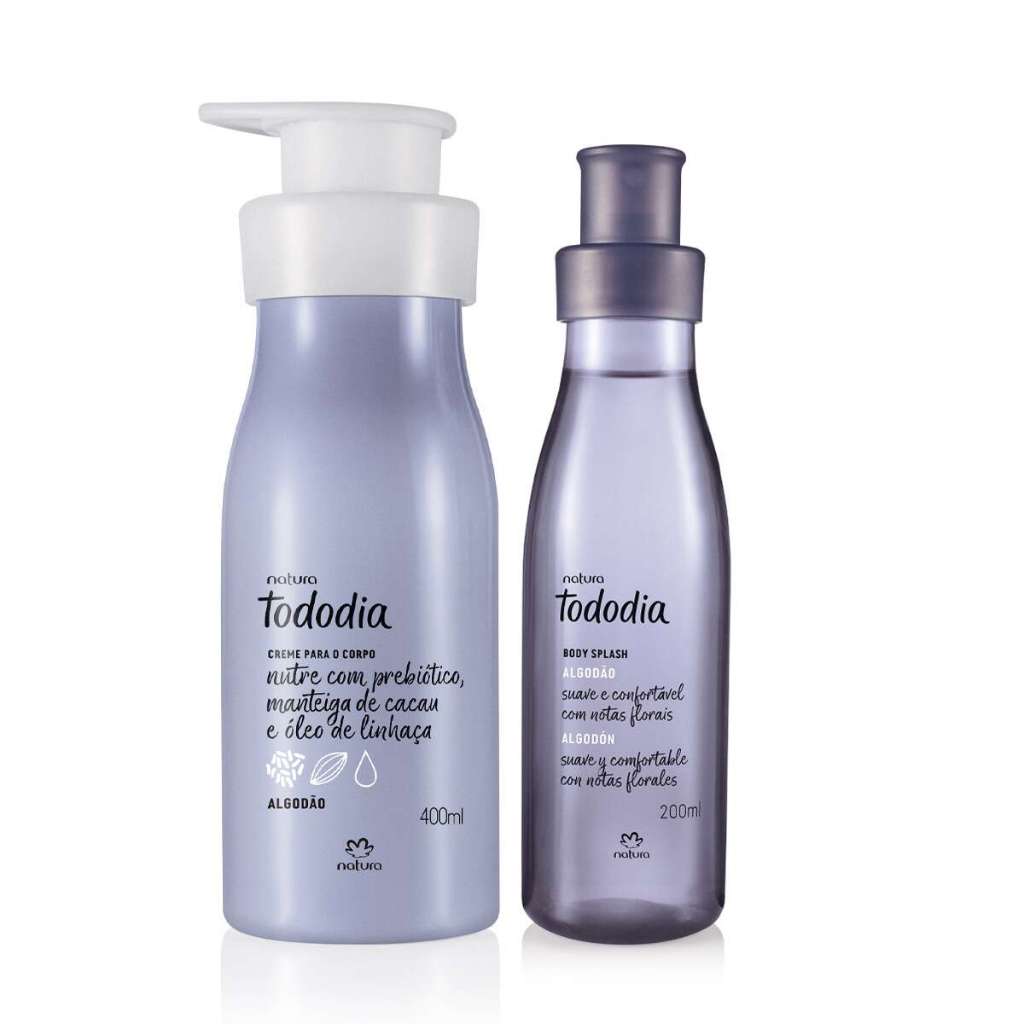 Conjunto Tododia Algodão Natura. | Shopee Brasil