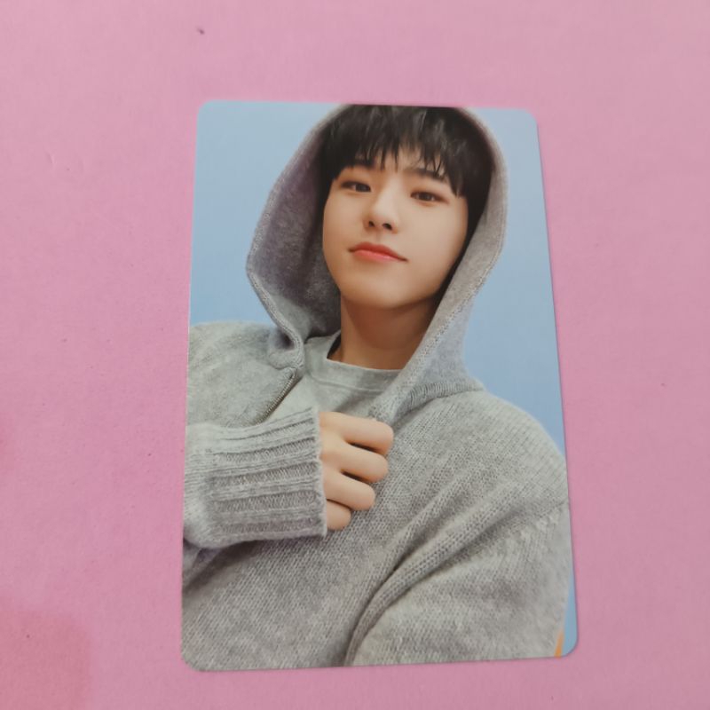 Photocard oficial Seventeen BSS álbum Second Wind Special Hoshi