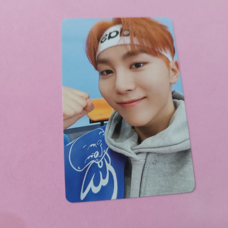 Photocard oficial Seventeen BSS álbum Second Wind Special Hoshi