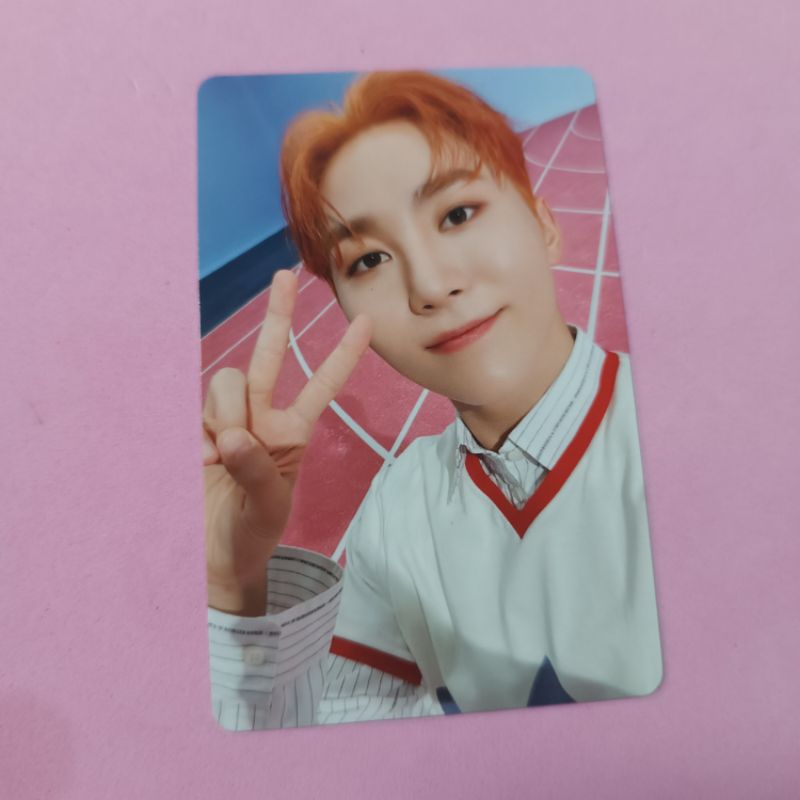 Photocard oficial Seventeen BSS álbum Second Wind Special Hoshi