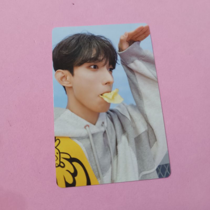 Photocard oficial Seventeen BSS álbum Second Wind Special Hoshi