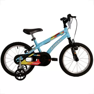 Bicicleta Infantil Aro 16 Athor Baby Boy Masculina C/Rodinha