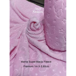 Manta Bebe 3D Premium Menino Menina Cobertor Microfibra Fleece Recém Nascido